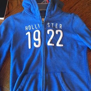 Hollister zip up jacket